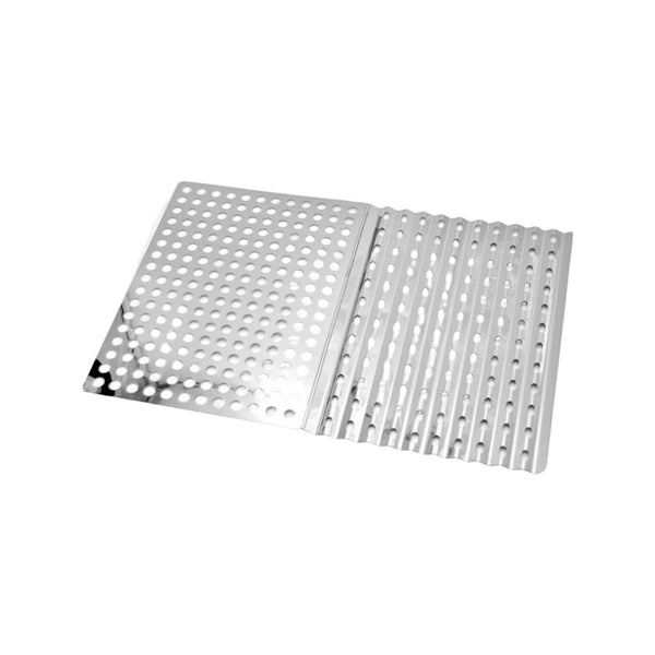 Koopman BBQ Grillplaat 2-Delig RVS