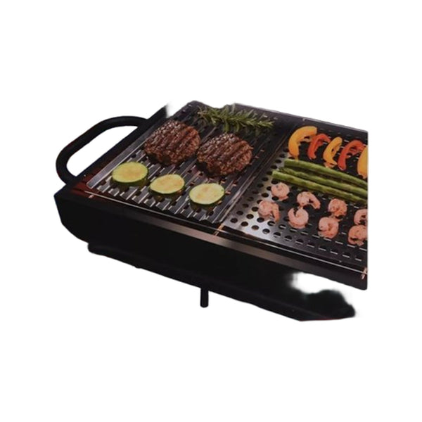 Koopman BBQ Grillplaat 2-Delig RVS