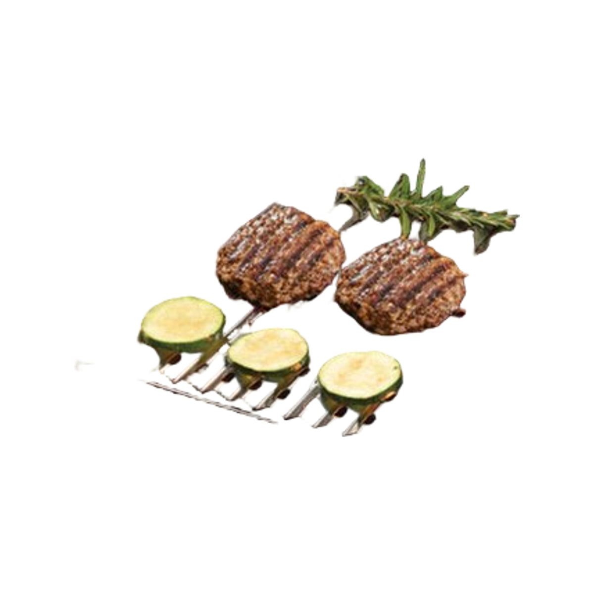 Koopman BBQ Grillplaat 2-Delig RVS