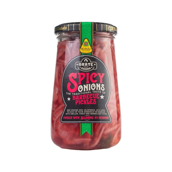 Grate Goods Spicy Onions BBQ Pickles 370ml