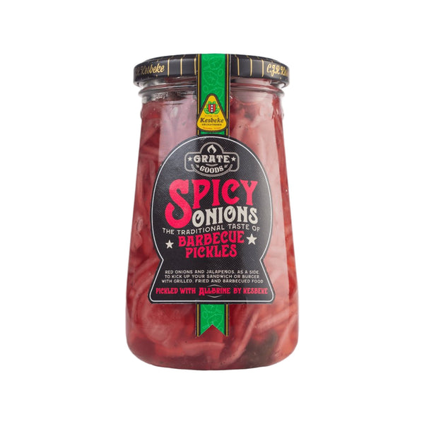 Grate Goods Spicy Onions BBQ Pickles 370ml