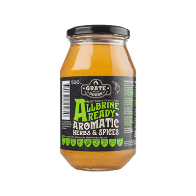 Grate Goods Allbrine Ready Aromatische Kruiden & Specerijen 500ml