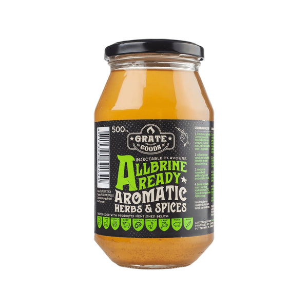 Grate Goods Allbrine Ready Aromatische Kruiden & Specerijen 500ml