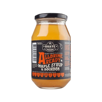 Grate Goods Allbrine Ready Maple & Bourbon Brine 500ml