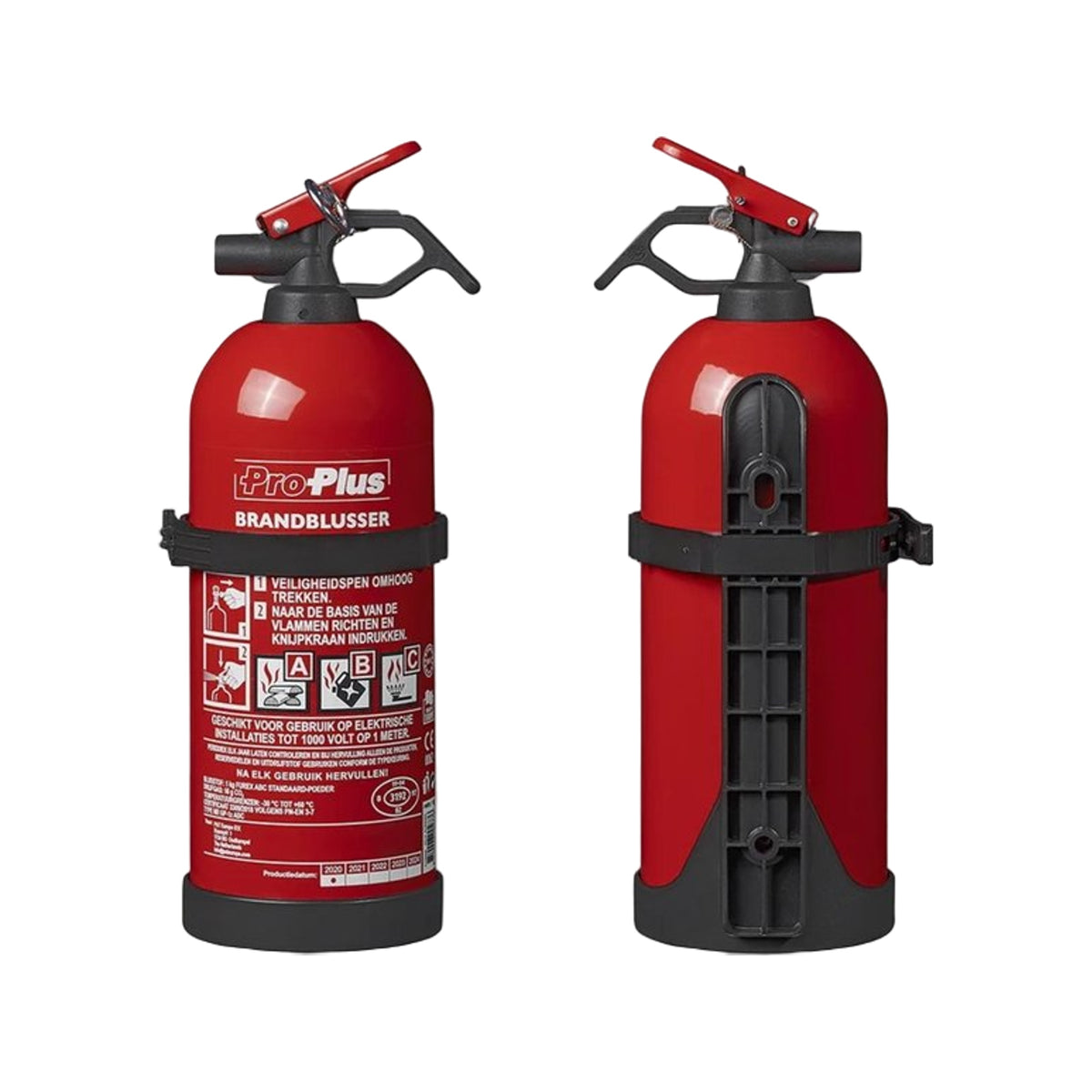 Pro Plus Brandblusser 1Kg Abc Poeder Nl