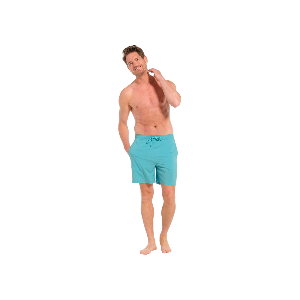 Pastunette Solid Badeshorts Herren Schnelltrocknend