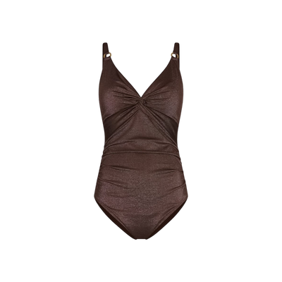 Pastunette V-neck knot swimsuit