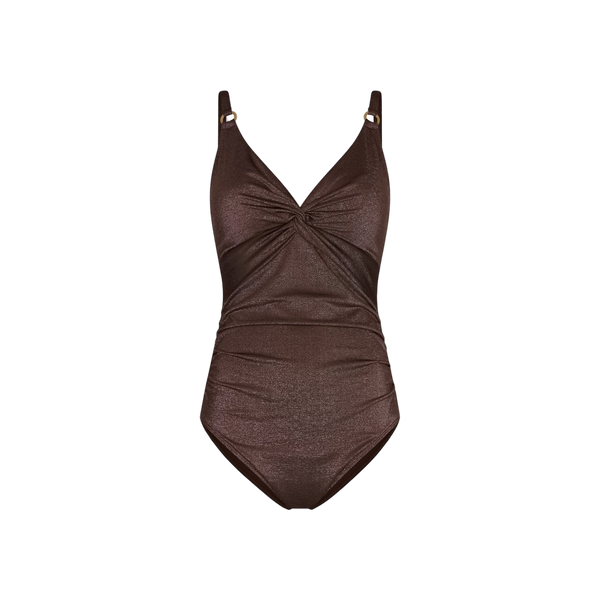 Pastunette V-neck knot swimsuit