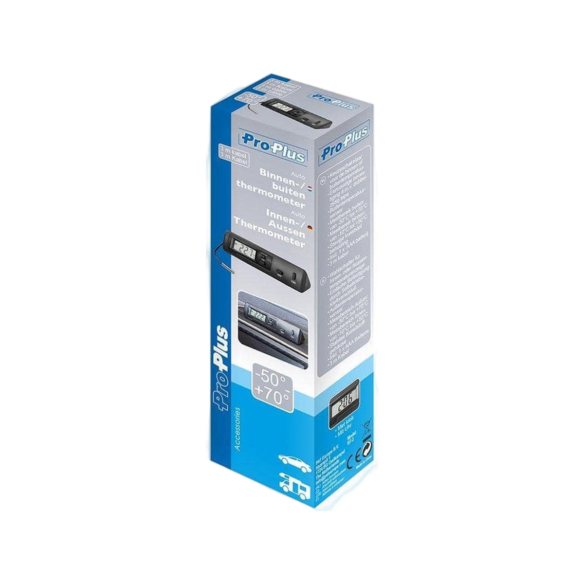 Pro Plus Binnen/Buiten Thermometer Model 2