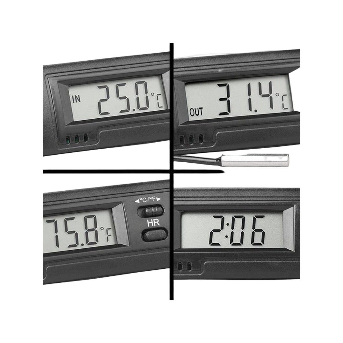 Pro Plus Binnen/Buiten Thermometer Model 2