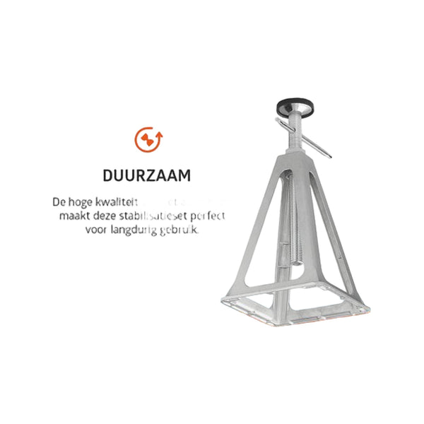 Campout Steunenset aluminium