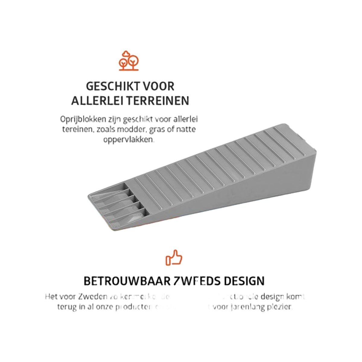 Campout Oprijblok 75 mm