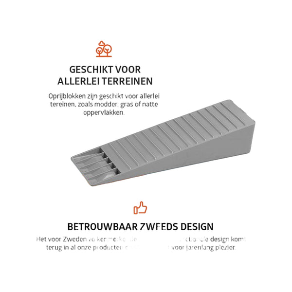 Campout Oprijblok 75 mm