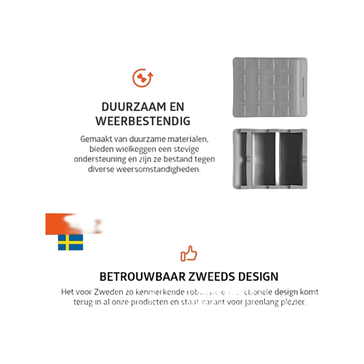 Campout Wielkeg set van 2 stuks voor oprijblok