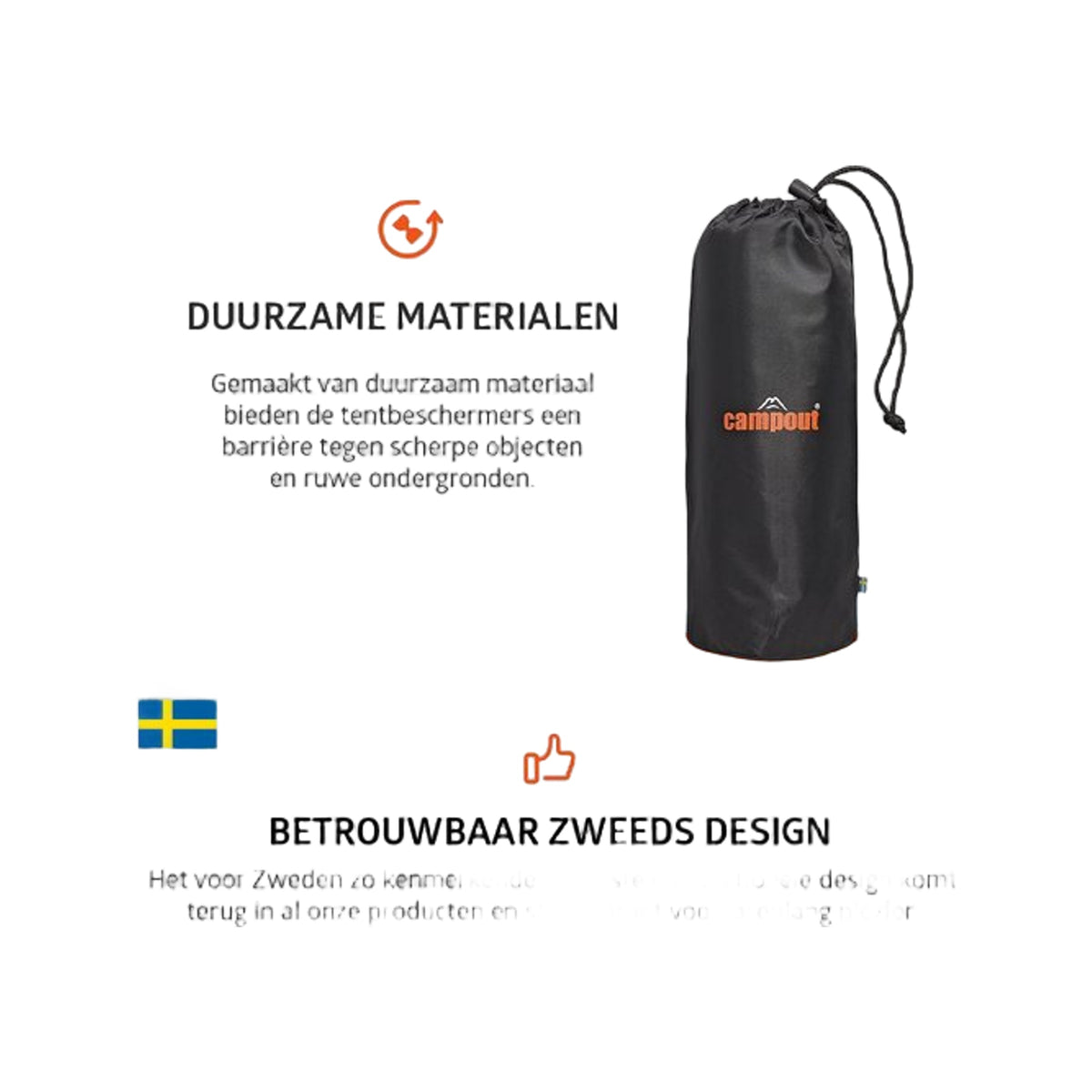 Campout Tentbeschermers voor stormband set