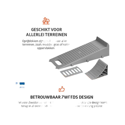 Campout Oprijblok met wielkeg