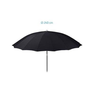PARASOL SHANGHAI ZWART