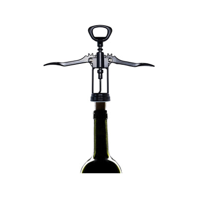 KURKENTREKKER METAAL ZWART 165X65MM