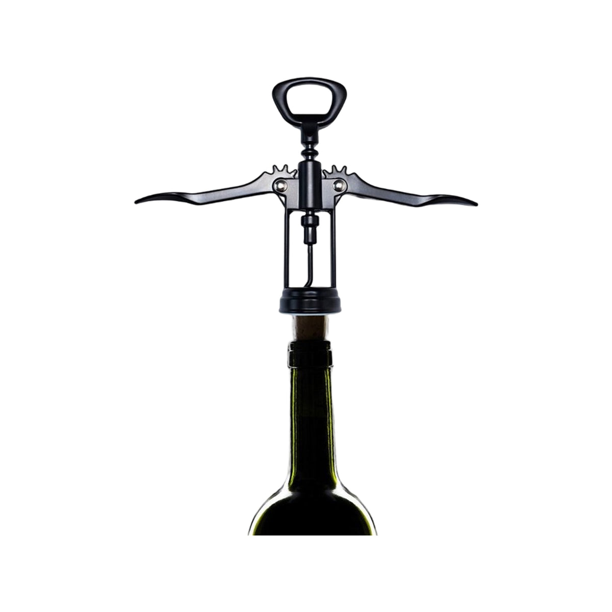 KURKENTREKKER METAAL ZWART 165X65MM