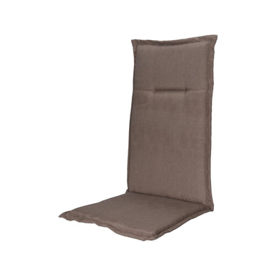 STOELKUSSEN UNI KLEUR TAUPE 120X50X6CM