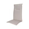 STOELKUSSEN UNI KLEUR ZAND/BEIGE 120X50X6CM