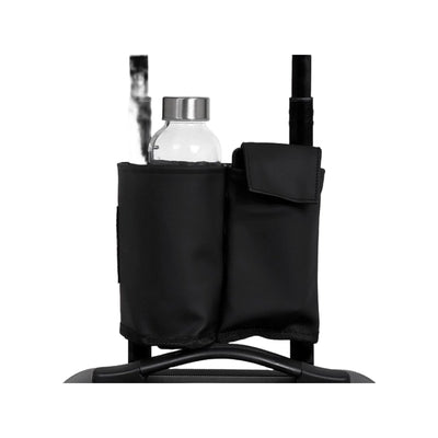 NORLÄNDER Trolley Drinkfles Sleeve Dull PU Zwart