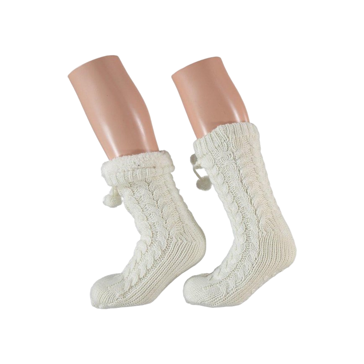 Apollo Ladies Home Socks With Fur