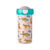 schoolbeker campus 300 ml - leopard