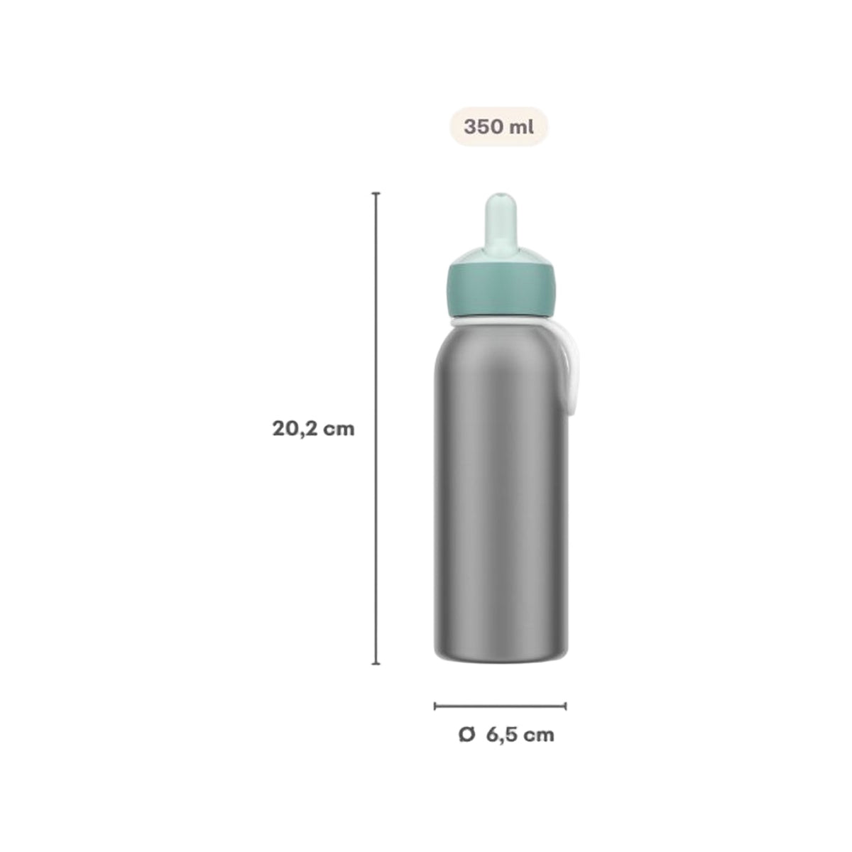 Mepal isoleerfles flip-up campus 350 ml