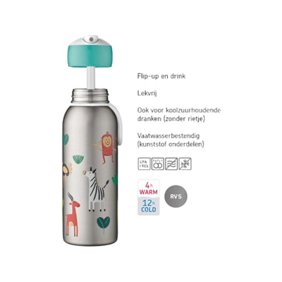 Mepal isoleerfles flip-up campus 350 ml