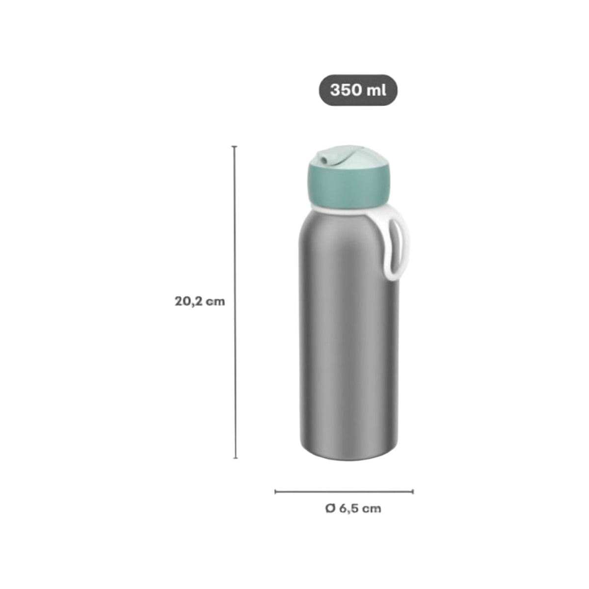 Mepal isoleerfles flip-up campus 350 ml