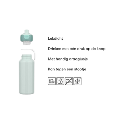 Mepal drinkfles pop-up campus 400 ml