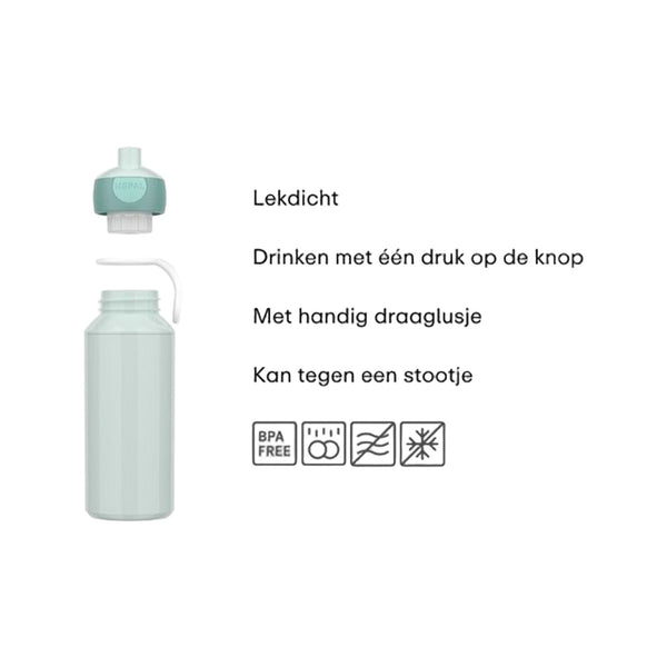 Mepal drinkfles pop-up campus 400 ml