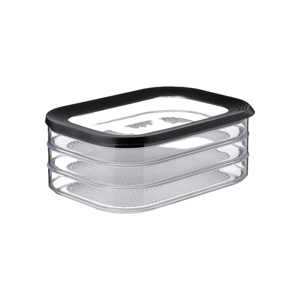 vleeswarendoos modula 550/3 - zwart