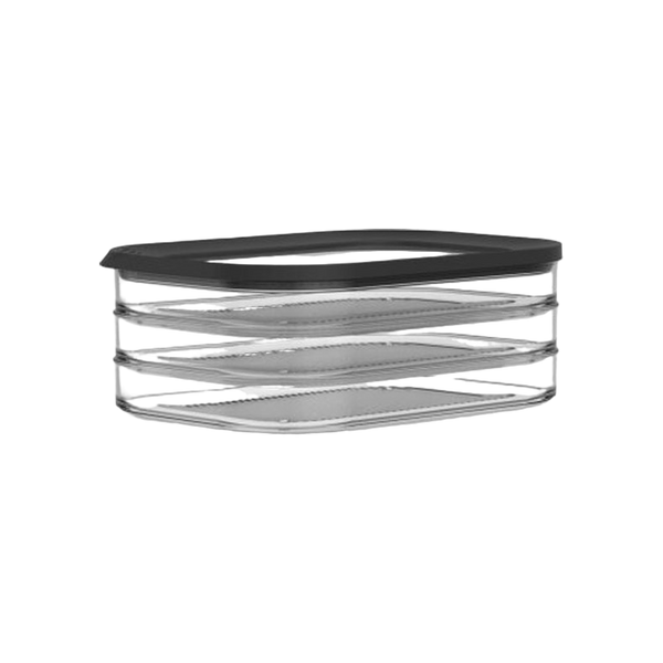 vleeswarendoos modula 550/3 - zwart