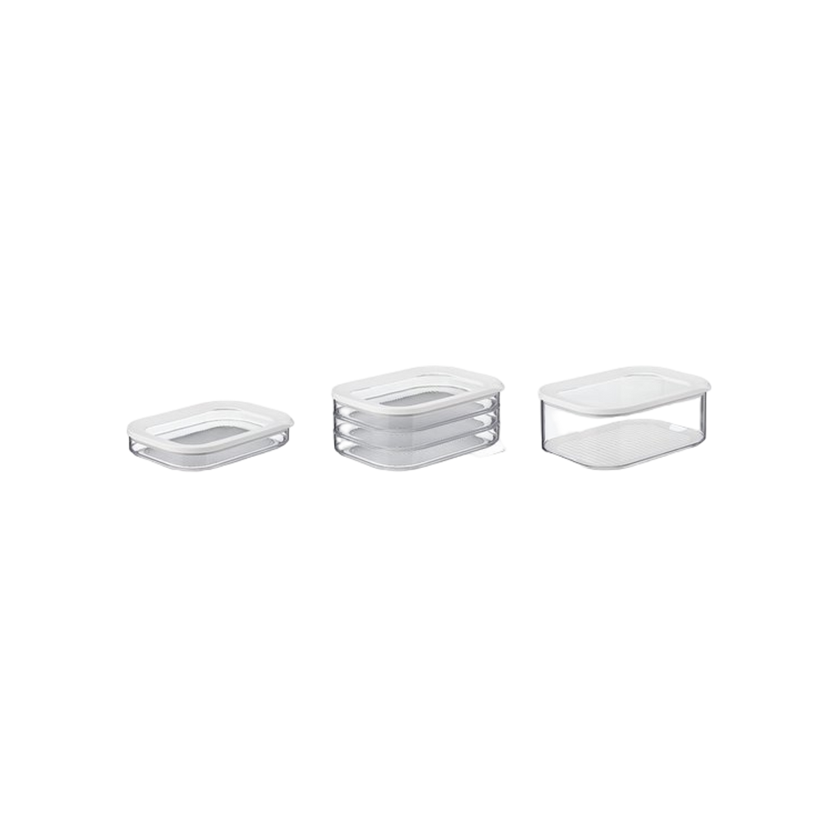 vleeswarendoos modula 550/3 - zwart