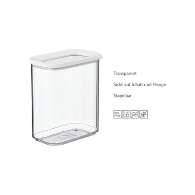 vleeswarendoos modula 550/3 - zwart