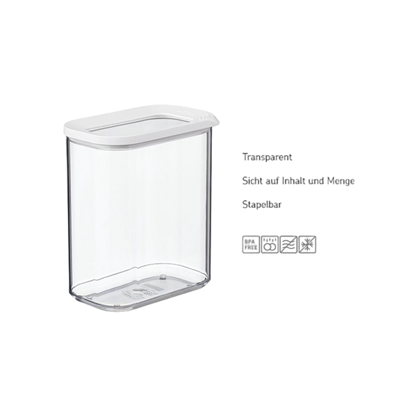 vleeswarendoos modula 550/3 - zwart