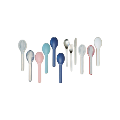 Mepal Bestekset Ellipse 3-delig - Vivid blue