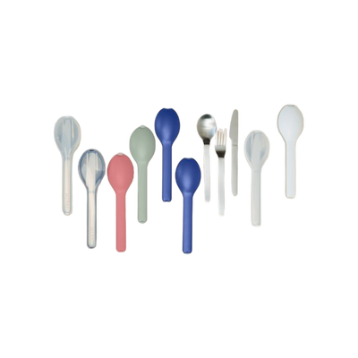 Mepal Bestekset Ellipse 3-delig - Vivid blue