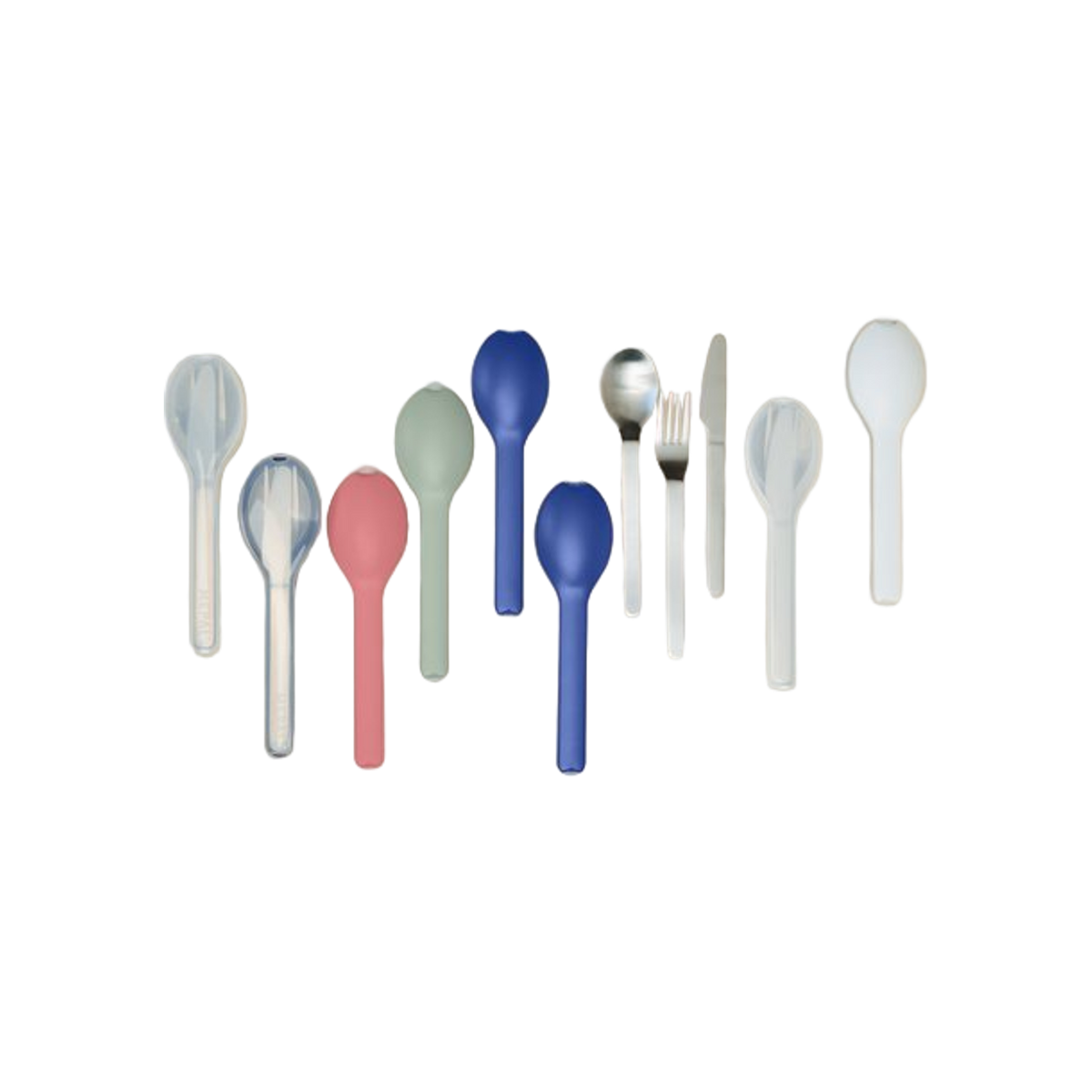 Mepal Bestekset Ellipse 3-delig - Vivid blue
