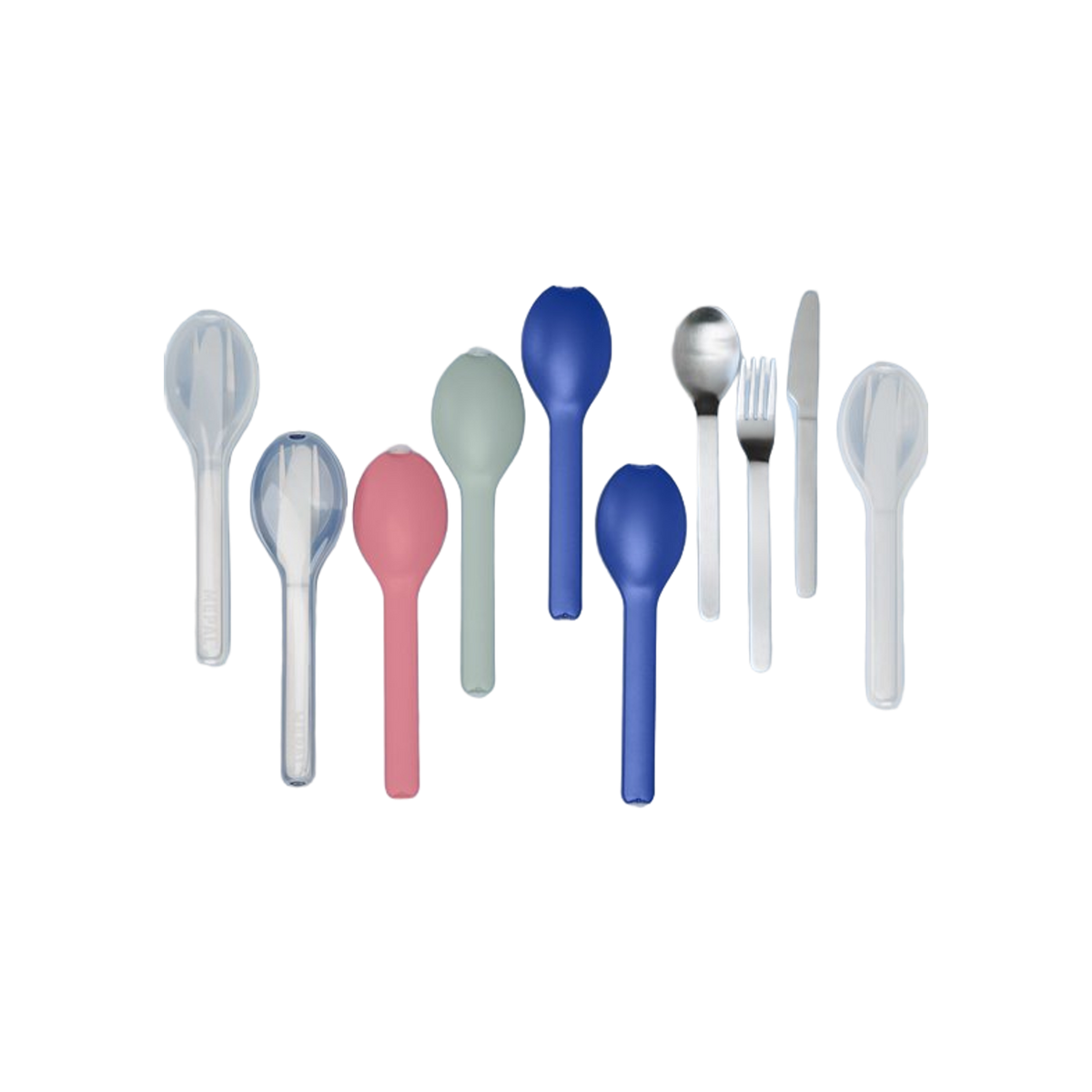 Mepal Bestekset Ellipse 3-delig - Vivid blue