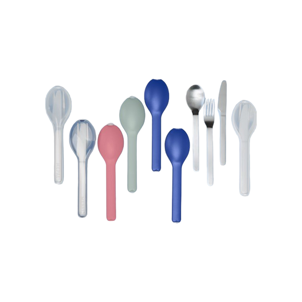 bestekset ellipse 3-delig - nordic blue