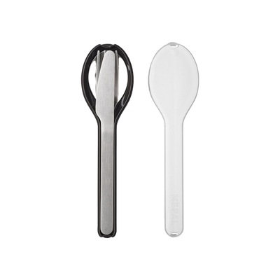 bestekset ellipse 3-delig - nordic black