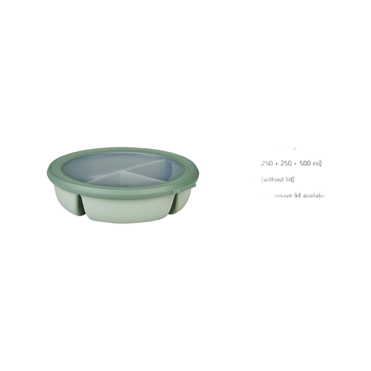 Mepal bento bowl cirqula 250+250+500 ml
