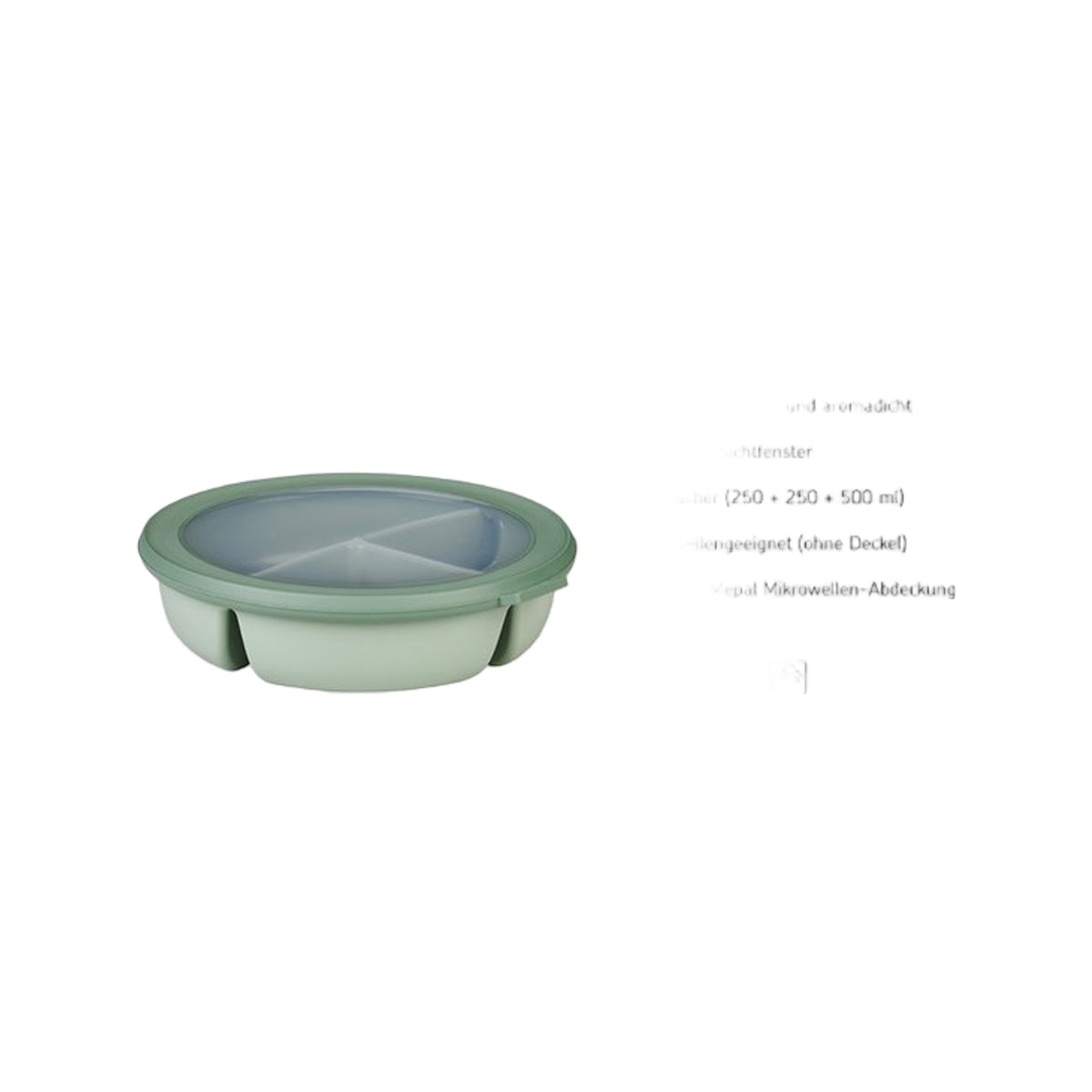 Mepal bento bowl cirqula 250+250+500 ml