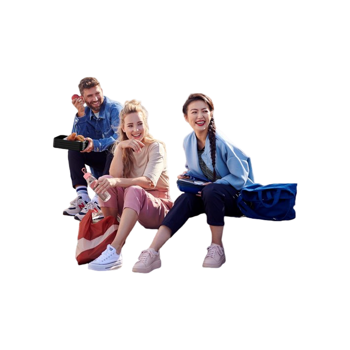Mepal Ellipse Saladebox Vivid Blue