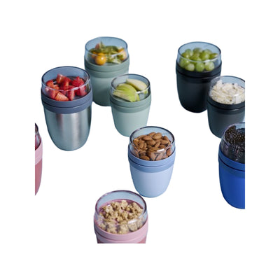 lunchpot ellipse mini - vivid blue