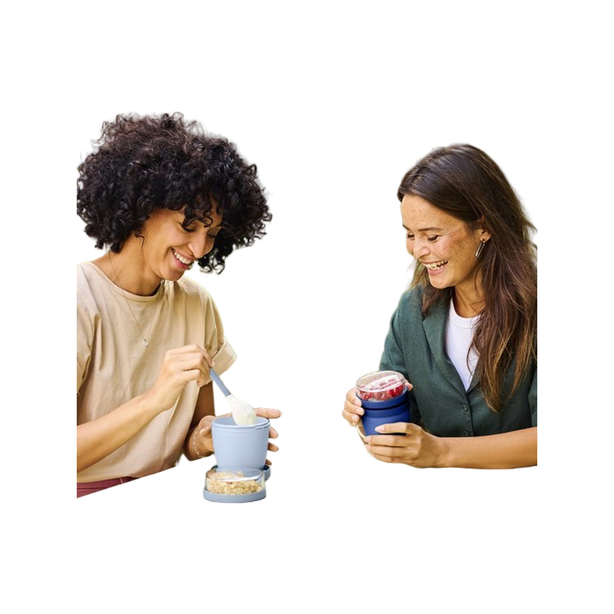 lunchpot ellipse mini - vivid blue
