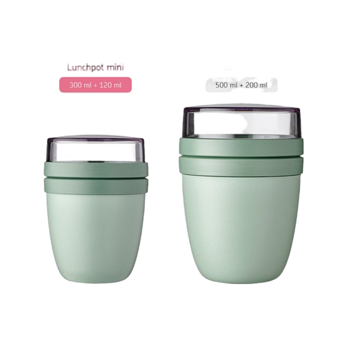 lunchpot ellipse mini - vivid blue